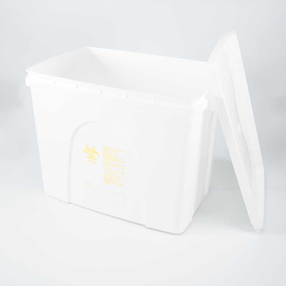 医療廃棄物容器［リスペール］ 黄 40L　BH-E40K 1個