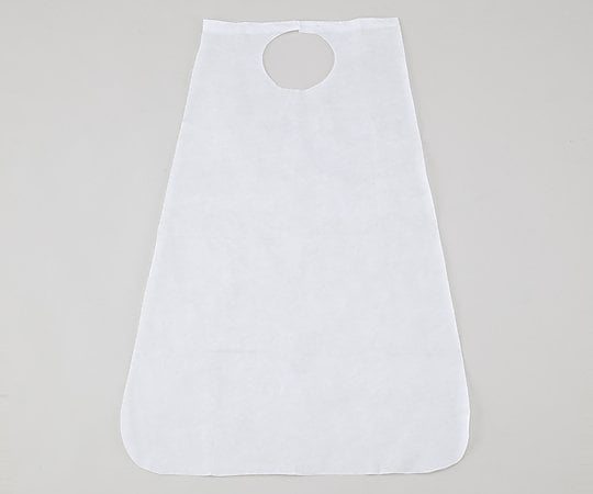 食事用ディスポエプロンB （簡単セットタイプ）1袋（50枚入）　KW100660 1袋(50枚入)