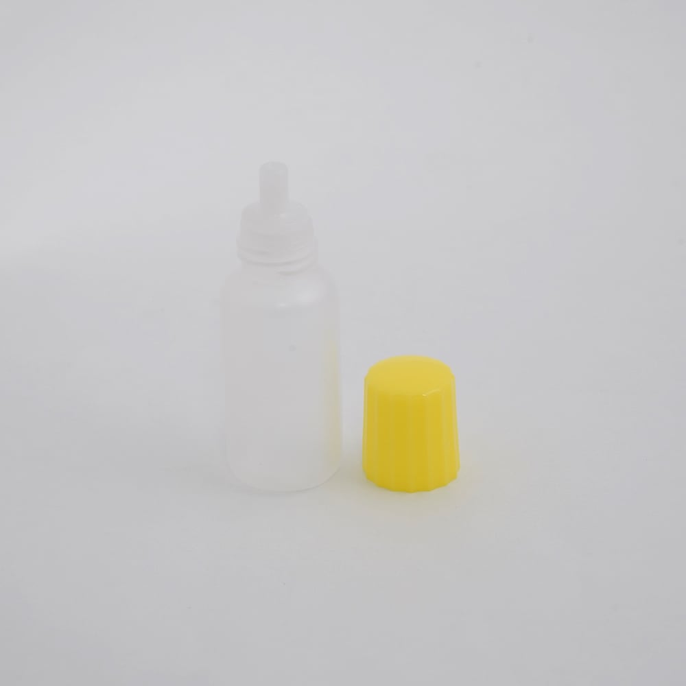 A Eye Drop Container Yellow 100 pcs 10mL Set 51096 1 box (100 pcs)