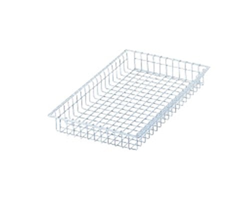 オムツ交換車用　浅型ワイヤーバスケット　CB-75 1個