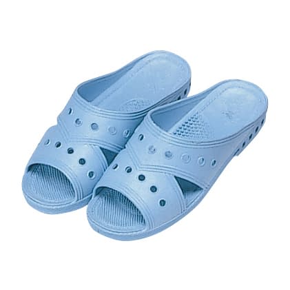 Operating room slippers (for doctors) Operating room sandals 03-3340-0003 Blue, plain Sanko 3L (28CM)