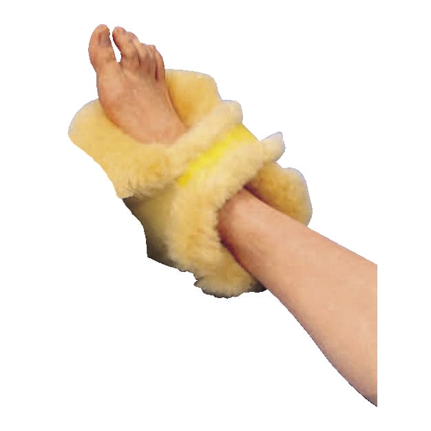 Nursing Rug Heel Pad Heel Pad (2 pieces in a set) Medical Sheepskin 20-6555-01 Wellfun NR-07 (2 pieces)