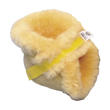 Nursing Rug Heel Pad Heel Pad (2 pieces in a set) Medical Sheepskin 20-6555-01 Wellfun NR-07 (2 pieces)