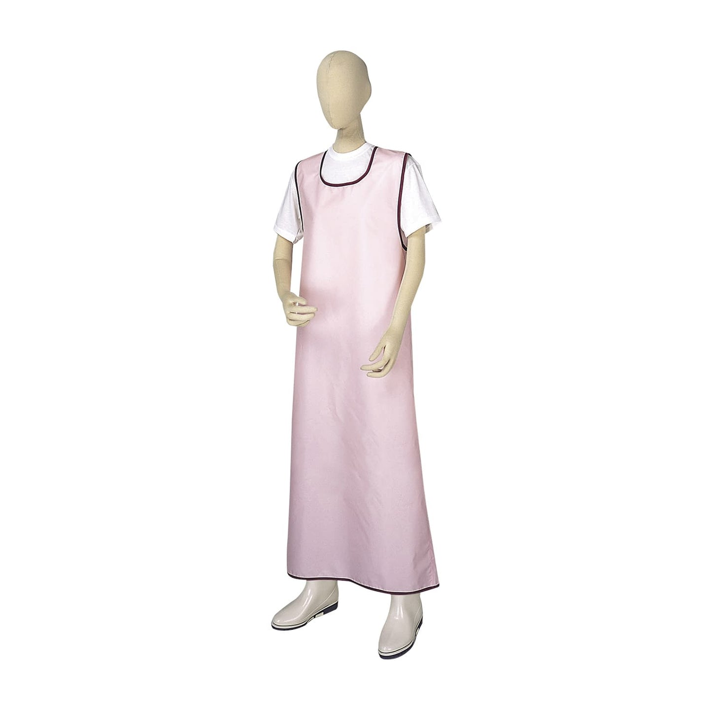 Bathing apron 23-2554-0201 Pink Matsumoto Nurse Industry 402 (LL)
