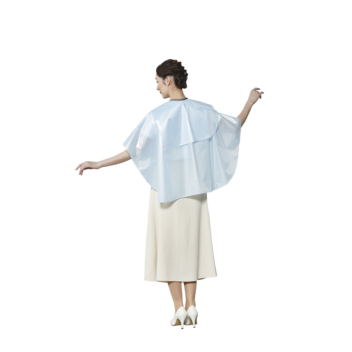 ニューマジカルケープ シャンプーケープ 23-2574-00 ワコウ 3751-1(ブルー)