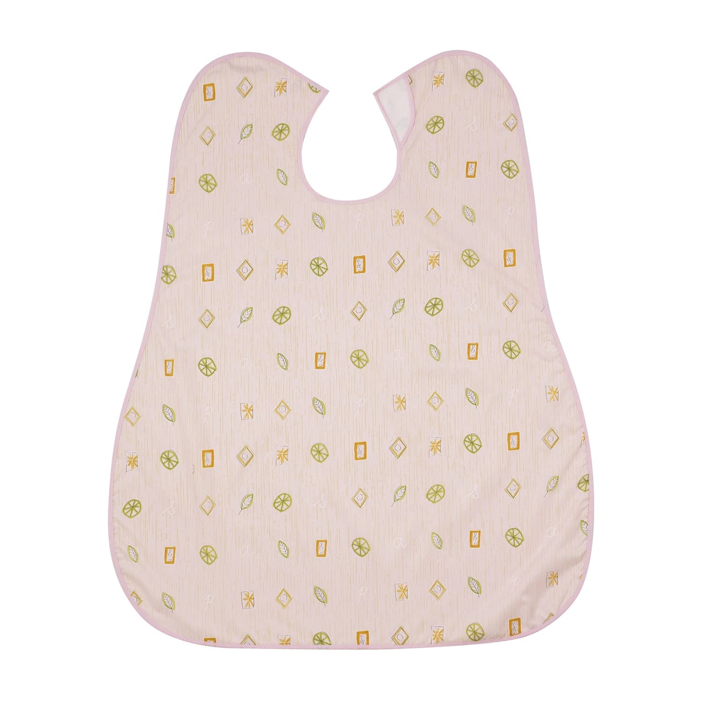 超撥水食事用エプロン 23-3132-0001 ピンク マツハシ 80X90CM