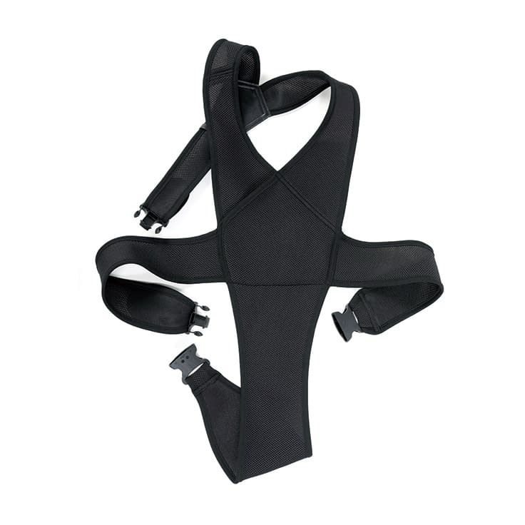 Wheelchair belt Wheelchair accessories 23-6225-0103 Black Special clothing NO.4010(L)