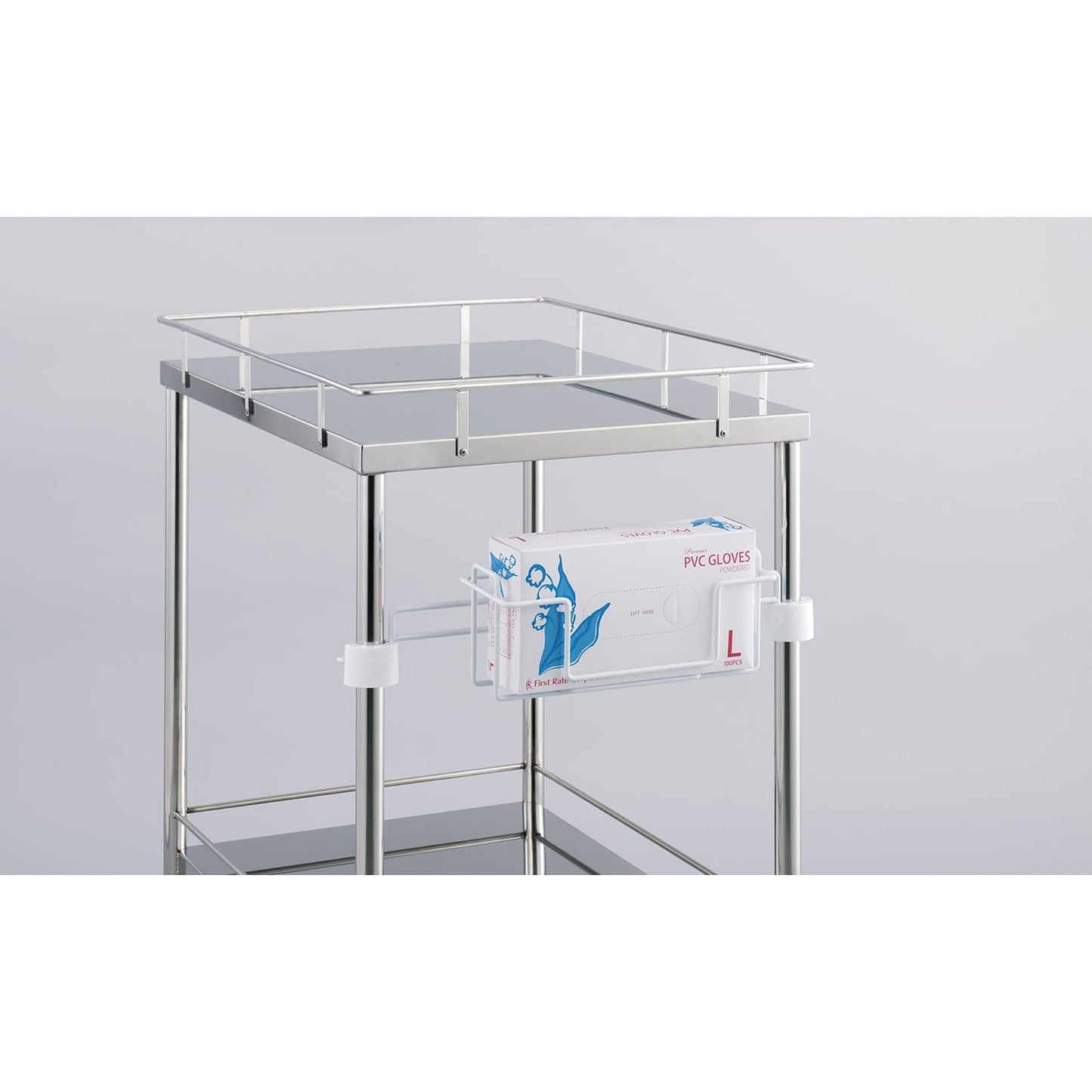 マツヨシ回診車用PPEラック カート用オプション 23-6044-00 MATSUYOSHI MY-1280