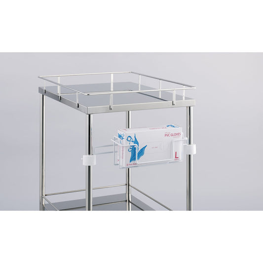 マツヨシ回診車用PPEラック カート用オプション 23-6044-00 MATSUYOSHI MY-1280