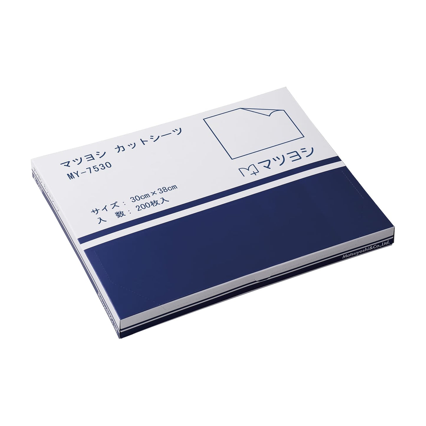 마츠요시 컷 시트 (38 × 30cm 디스포 시트 24-3305-00 마츠요시 MY-7530C (200 마이)