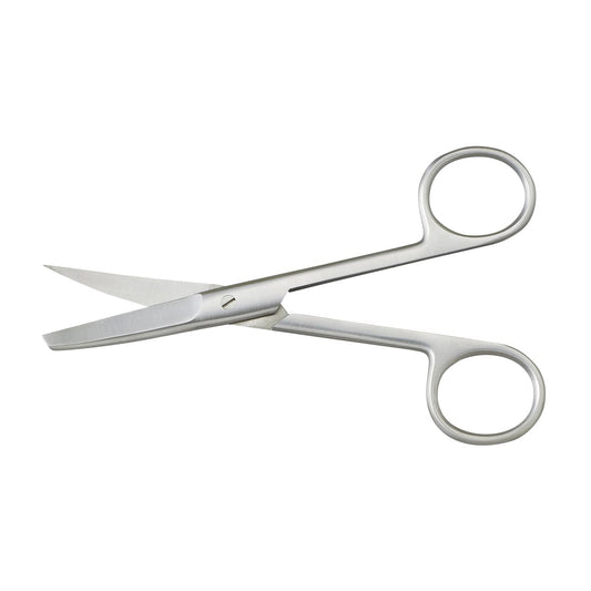 ストーマ用はさみ 左部尖型・弱弯 左部尖型・弱弯 ストーマケア用品 23-7325-01 MATSUYOSHI MY-9242(125MM)