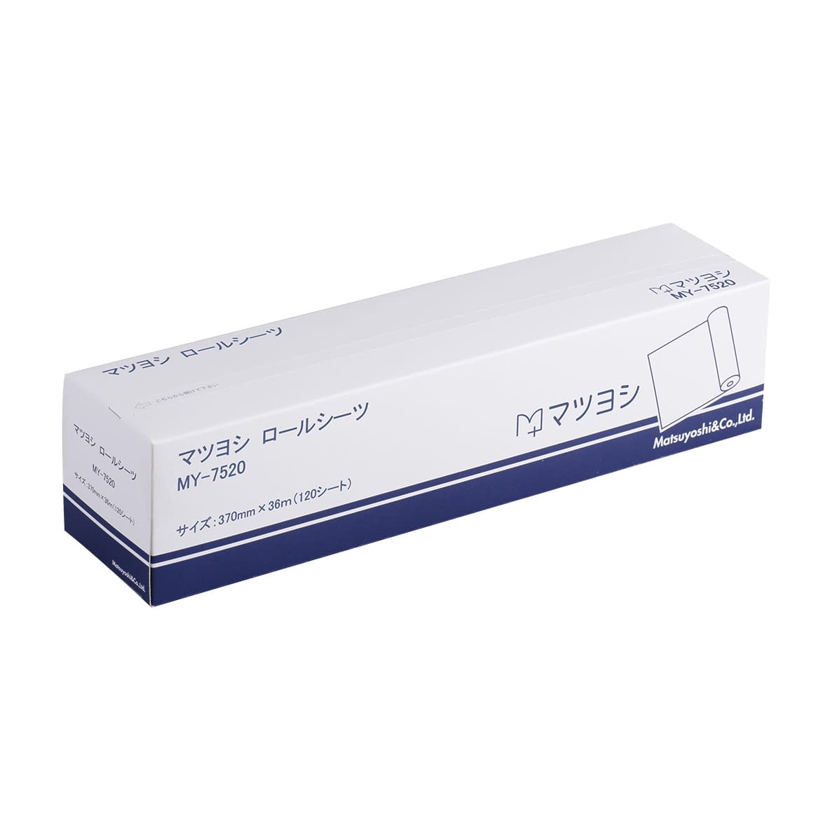 Matsuyoshi roll sheet (37 x 30 cm) Examination table cover 23-7740-00 Matsuyoshi MY-7520R (120 sheets) 36M