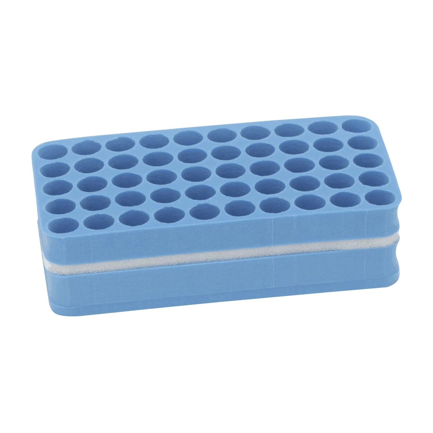 Foam test tube stand (50 tubes) 50 tubes test tube stand 24-2147-00 Foam test tube stand T00155 (196X105X54MM)