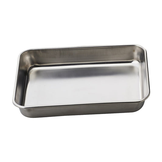 ホスピタルバット(2号) 2号 ステンレスバット 24-3559-01 松本製器 245X185X35MM