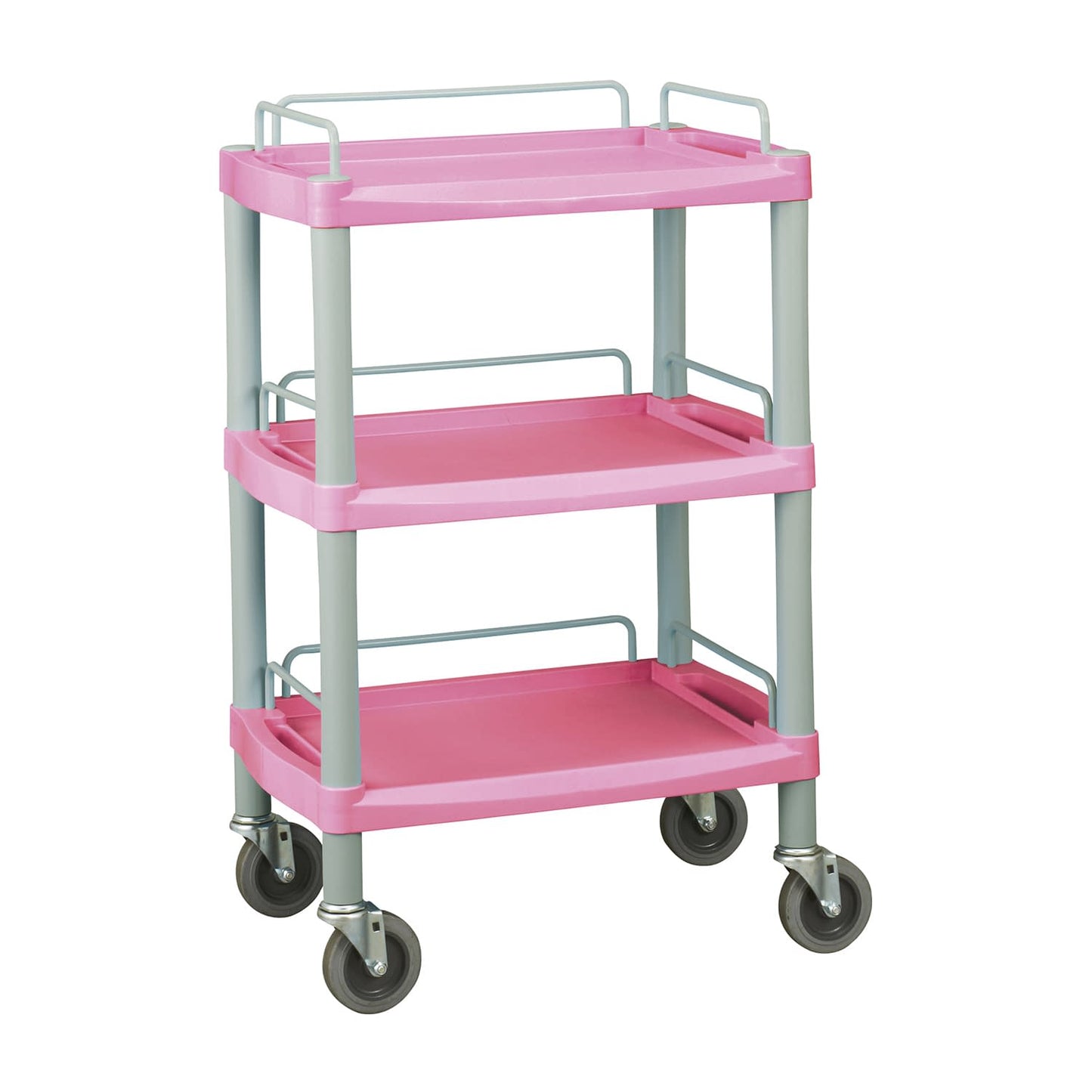 Classic Cart 3 Tier (Assembly Required) Cart (Resin) 24-3807-00 Matsuyoshi Y-101FP (Pink)