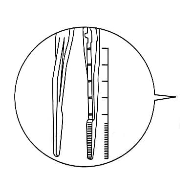 プラスチックピンセット(滅菌済) 24-4192-00 ハクゾウメディカル 2700011(20ホン)