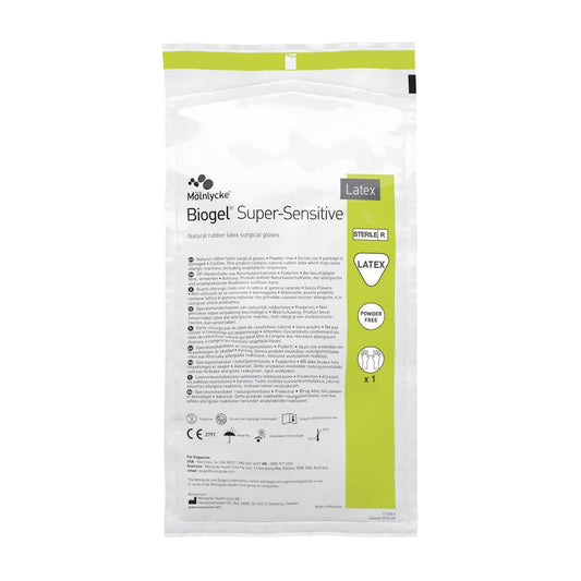 바이오 젤 수퍼 센시티브 수술 장갑 23-7239-02 바이오 젤 82560 (6.0) 50 소위