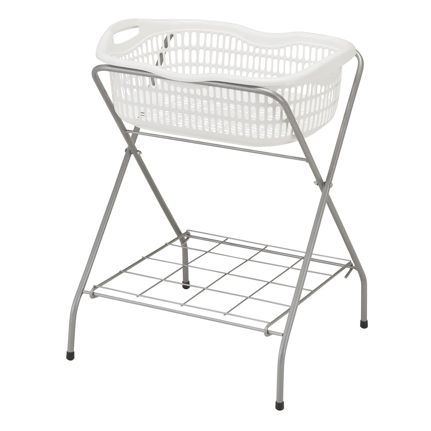 마츠요시 SN 탈의 바구니 (1 단) 의류 바구니 24-4500-00 MATSUYOSHI SN-BK02WH (화이트)