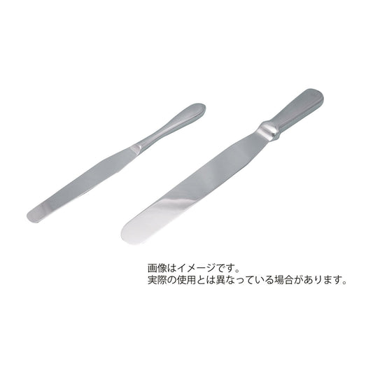 All-stainless steel ointment spatula, type 10, 24-3930-00, Akira Shimizu #10