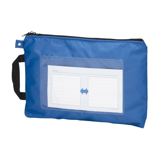 Mail bag (with short side handle) B4 24-4305-0103 Blue Crown CR-ME05(B4)