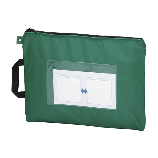 Mail bag (with short side handle) B4 24-4305-0104 Green Crown CR-ME05(B4)