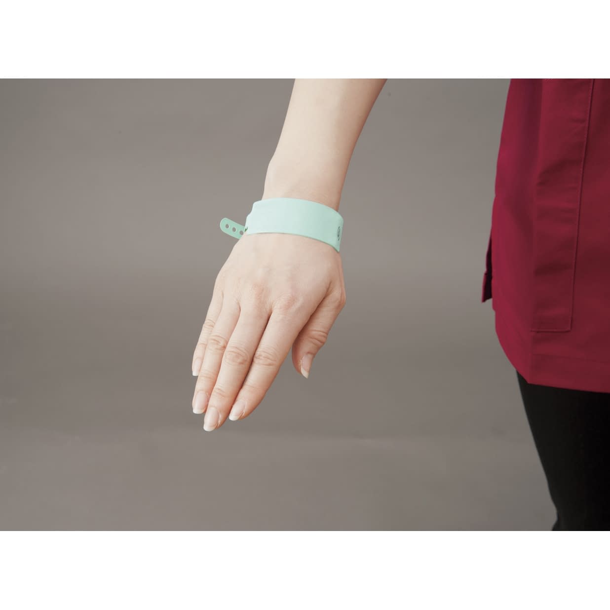 마쓰요시 입원 환자 식별 밴드 (무지) 24-4217-03 마쓰요시 MY-7002AW (화이트) 100 폰