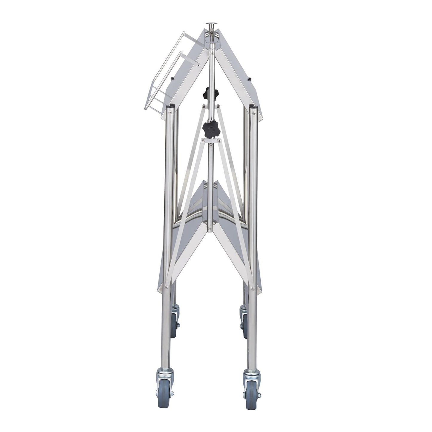 Folding instrument table (self-supporting, 2-step, with handrails) Cart (folding) 24-5063-00 MATSUYOSHI MY-1582 (600X450X800)