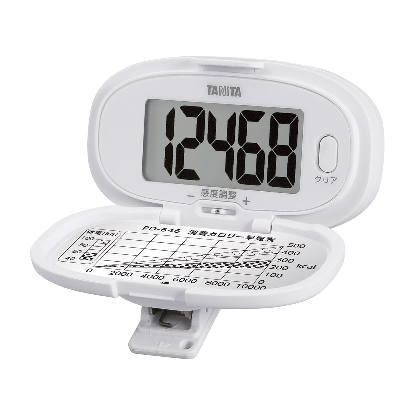 Pedometer 24-5643-00 Tanita PD-646-WH (White)