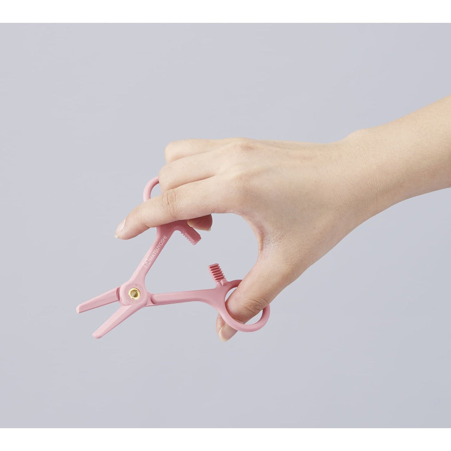 Matsuyoshi tube clamp (pack of 3) Tube forceps (plastic) 24-5016-00 Matsuyoshi MY-5060P (pink)