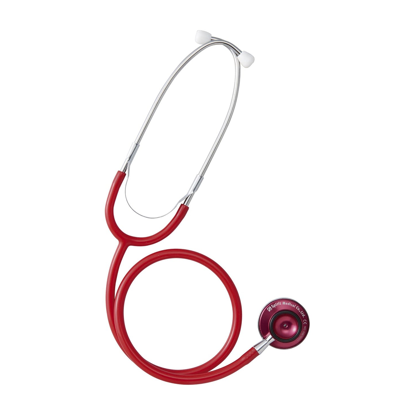 Spirit Stethoscope Economy W State 24-5001-01 Spirit Medical CK-A605AT (Red)