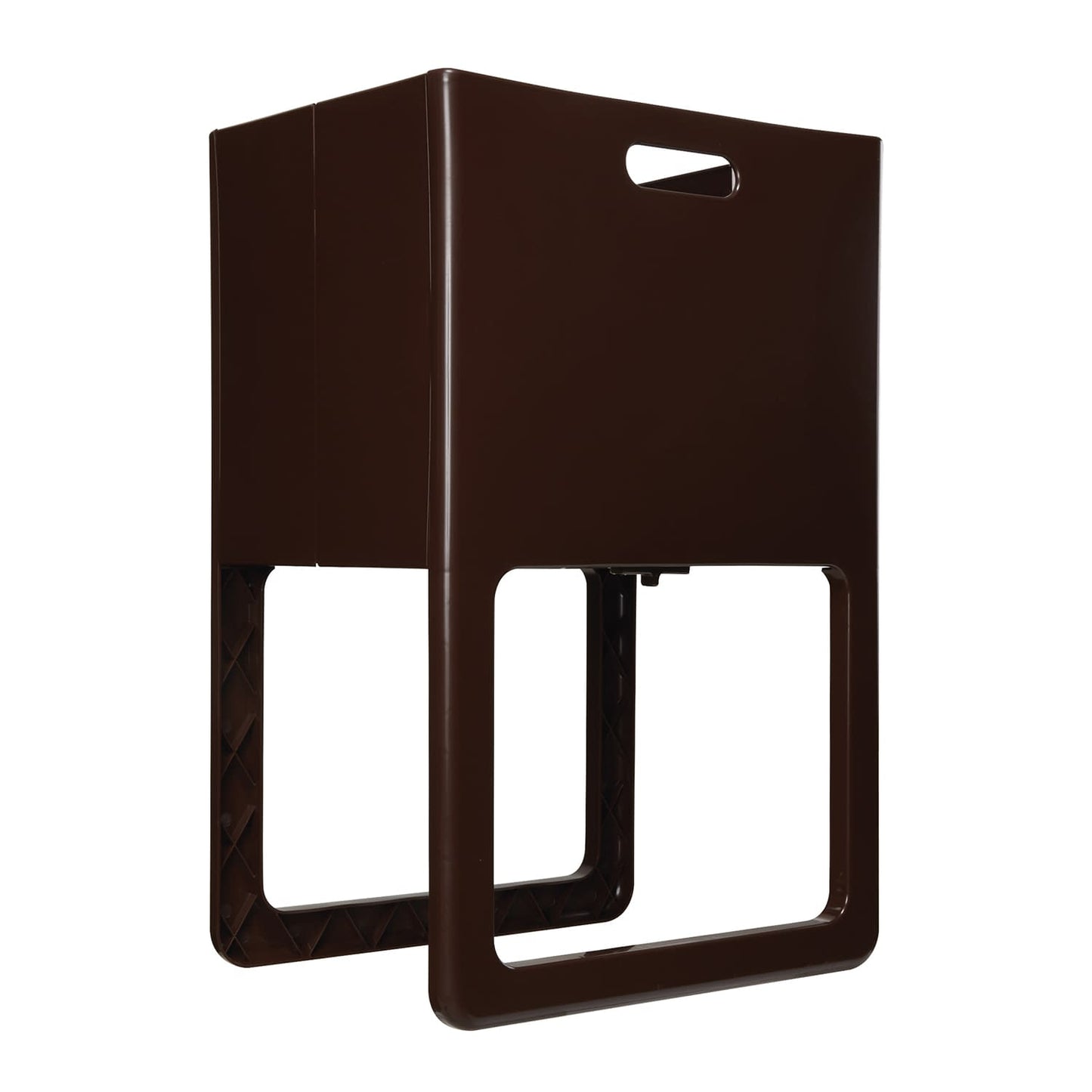 折りたたみバスケット(アコット) 脱衣カゴ 24-4989-01 伊勢藤 I-541(チョコブラウン)