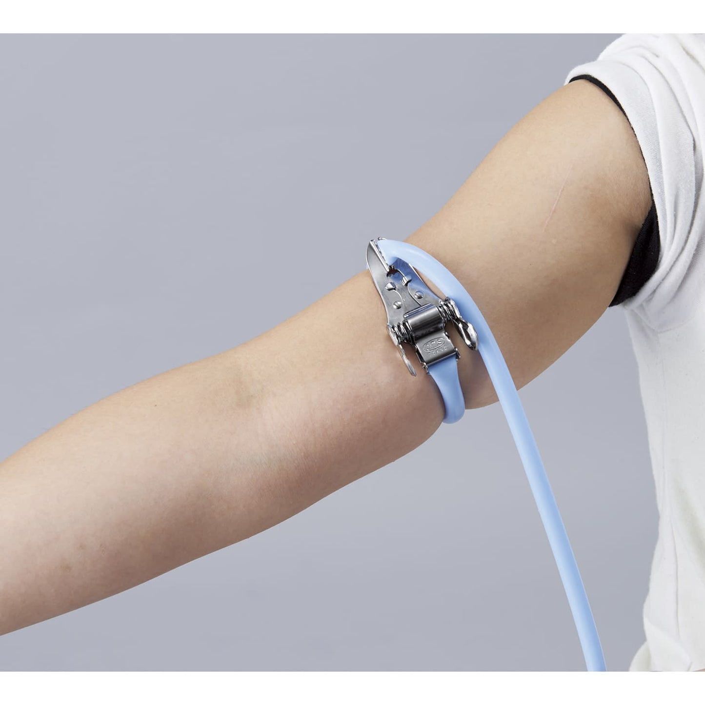 マツヨシ シリコン駆血帯(成人用) セット 駆血帯(ノンラテックス) 24-5020-0001 ピンク MATSUYOSHI MY-5750(セット)