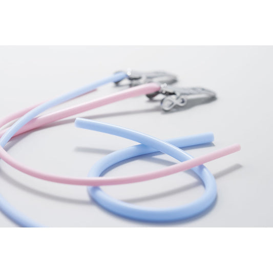 Matsuyoshi Silicone Tourniquet (for Children) Set Tourniquet (Non-Latex) 24-5021-0002 Sky Blue MATSUYOSHI MY-5755 (Set)