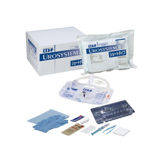 コンファウロシステムIIIショートタイプ 2Way・14Fr・10ml 採尿バッグ 24-5639-01 COMF 806421410(14FR)5セット