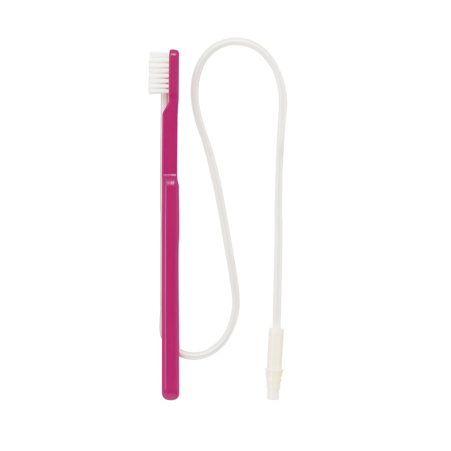 吸引ブラシ(チューブ付) 吸引歯ブラシ 24-6918-00 オーラルケア 12イリ(ピンクX6･ブルーX6)