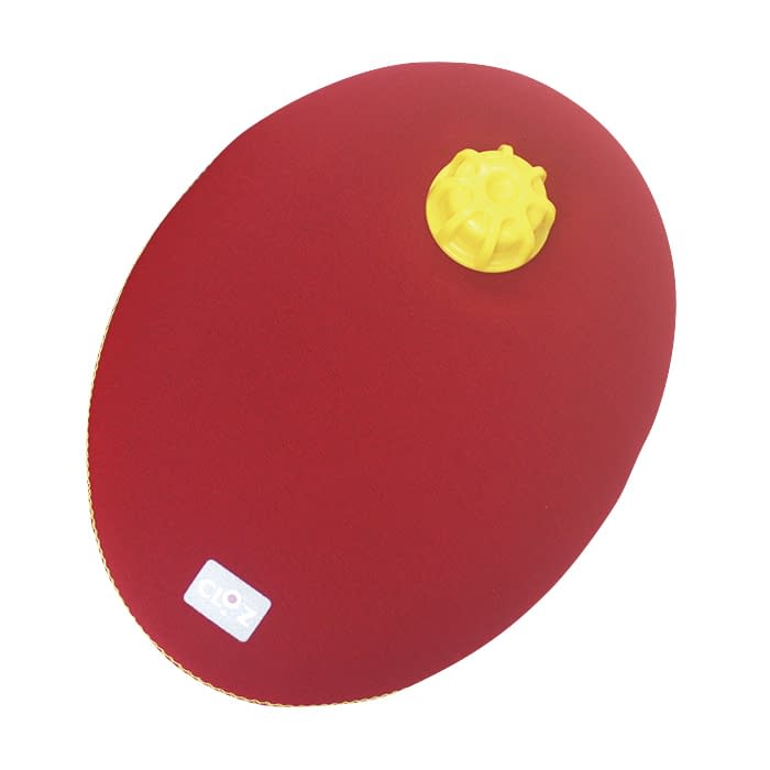 クロッツやわらか湯たんぽ(たまご型) 24-7812-00 クロッツ HY-605-RD(レッド)1.2L