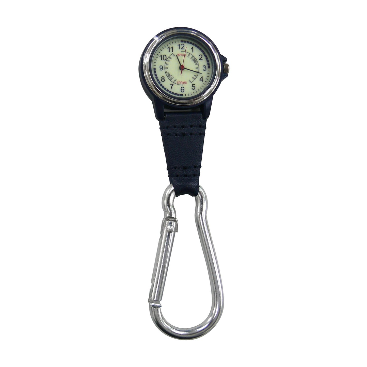 マイスコフック式蓄光ナースウォッチ 時計 24-7033-02 MATSUYOSHI MY-NS0430N(ネイビー)