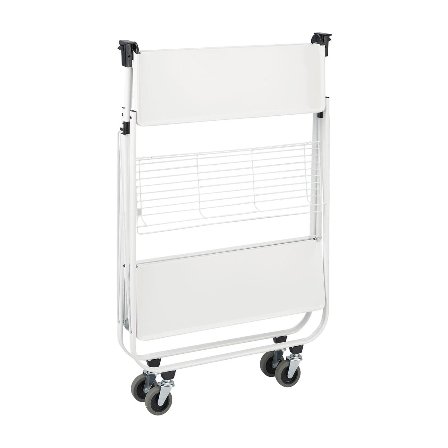 Matsuyoshi Folding Wagon Cart (Folding) 24-7882-00 Matsuyoshi MY-IJW100 (White)
