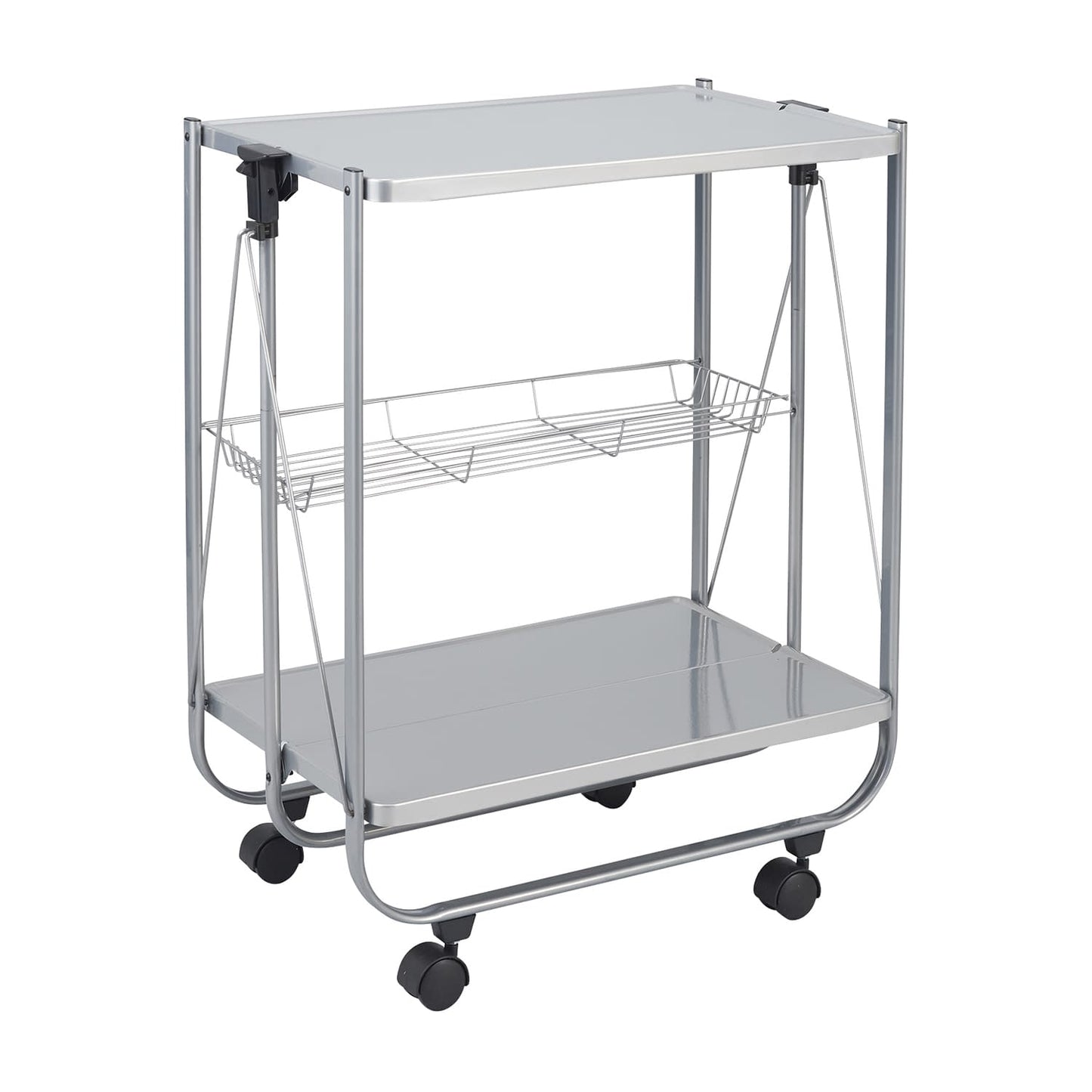 마쓰요시 접이식 수레 카트 (접는) 24-7882-01 마쓰요시 MY-IJW101 (실버)