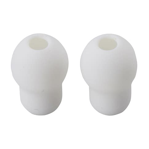 Spirit Soft Ear Tips (Large) Stethoscope Parts 24-7376-00 Spirit Medical P-215N (White) 2 Coils