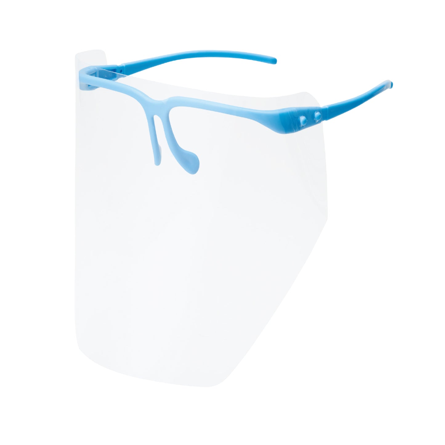 Matsuyoshi Medical Face Shield Face Guard 24-7059-00 Matsuyoshi MY-7480B (Blue) Set