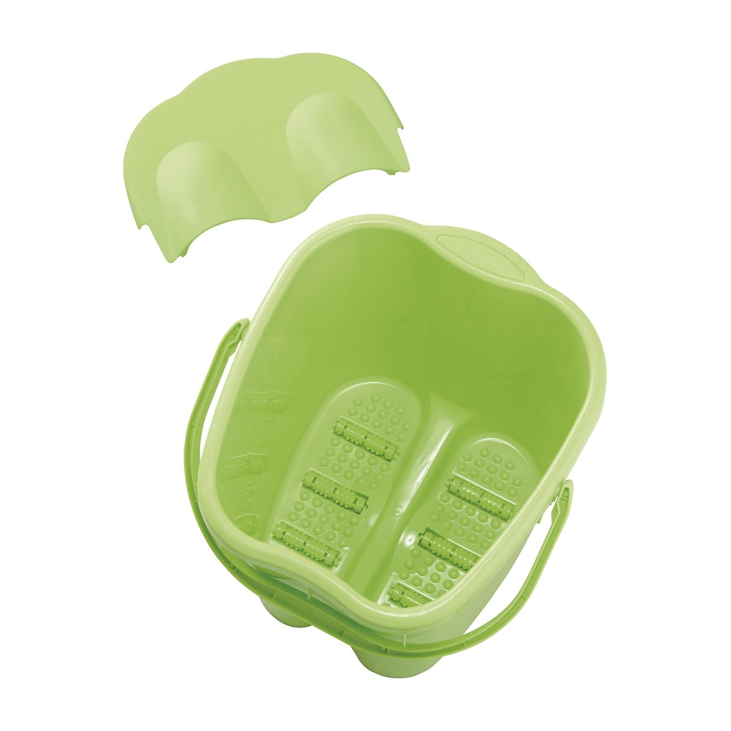 Footbath Bucket (Deep Type) Footbath 24-7909-00 Nishimura Seisakusho Green (W34XD37XH39CM)