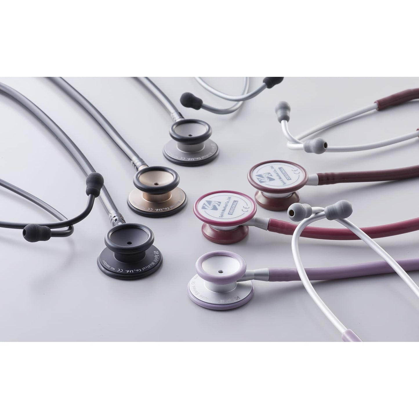 Spirit Stethoscope Nursing State 24-3605-11 Spirit Medical CK-A601SDP (Silver)