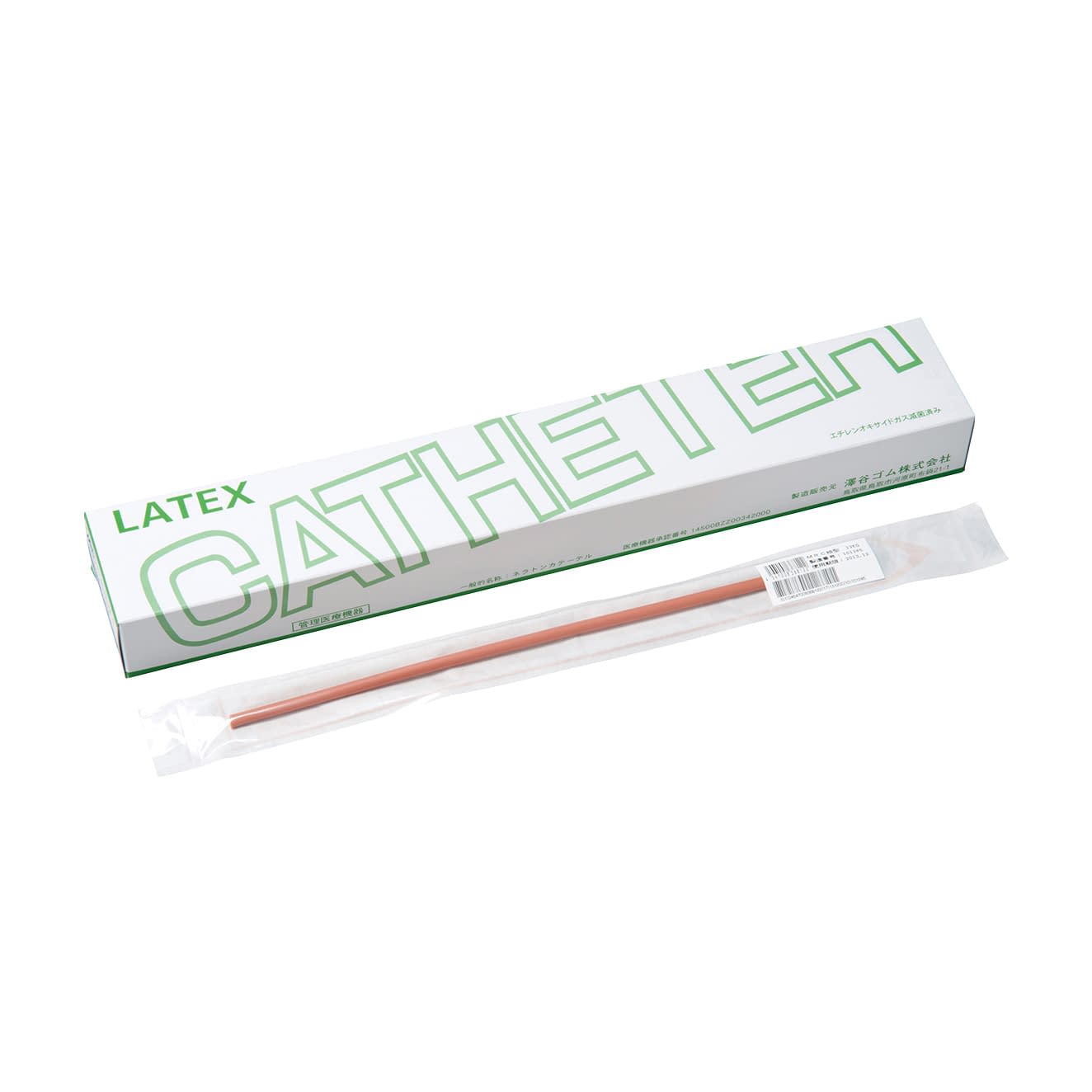 エンゼルロビンソンカテーテルA短型 #7 ネラトンカテーテル 24-8564-04 牧口ゴム #7(4.5X330MM)12ホン