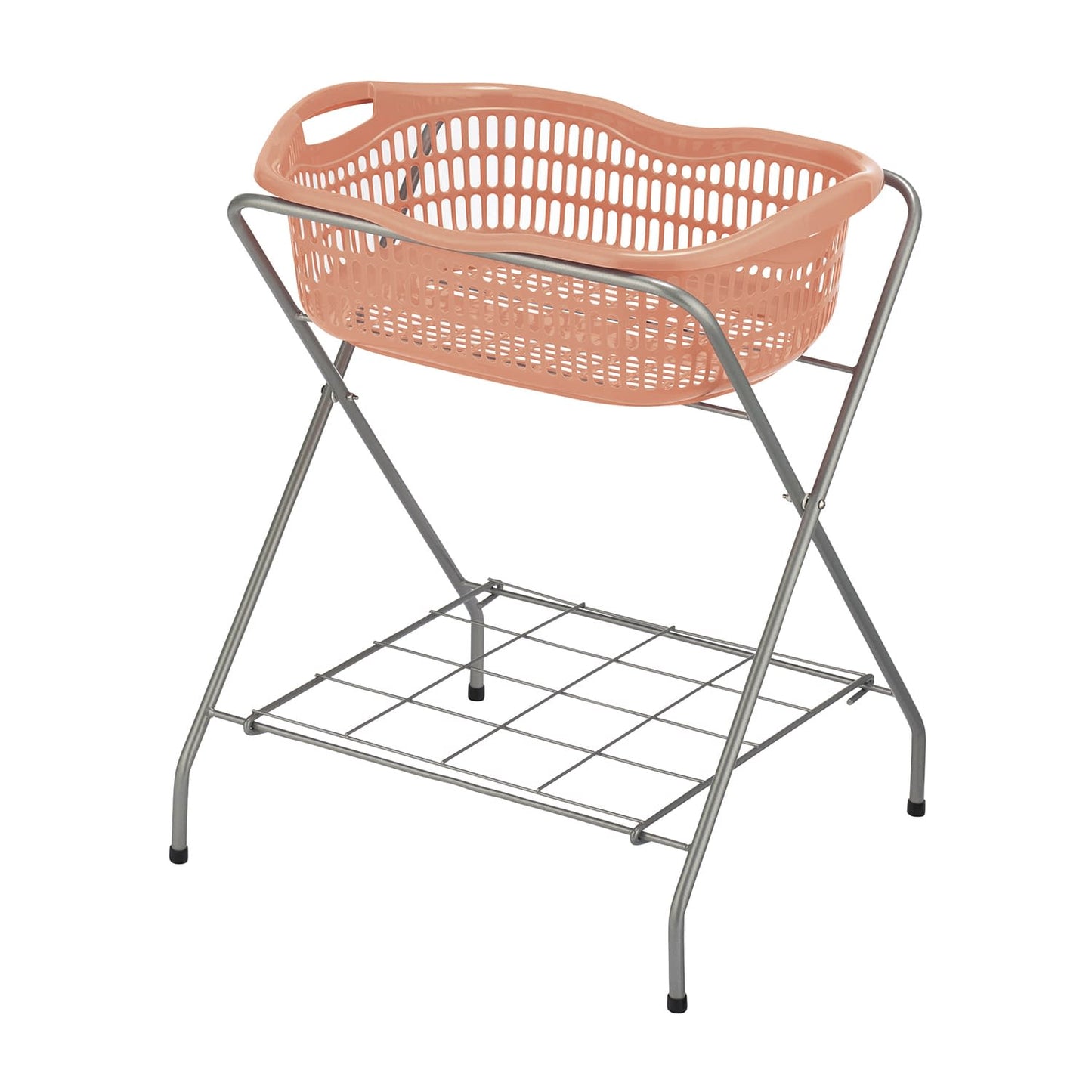 마츠요시 SN 탈의 바구니 (1 단) 의류 바구니 24-4500-04 MATSUYOSHI SN-BK02PO (페일 오렌지