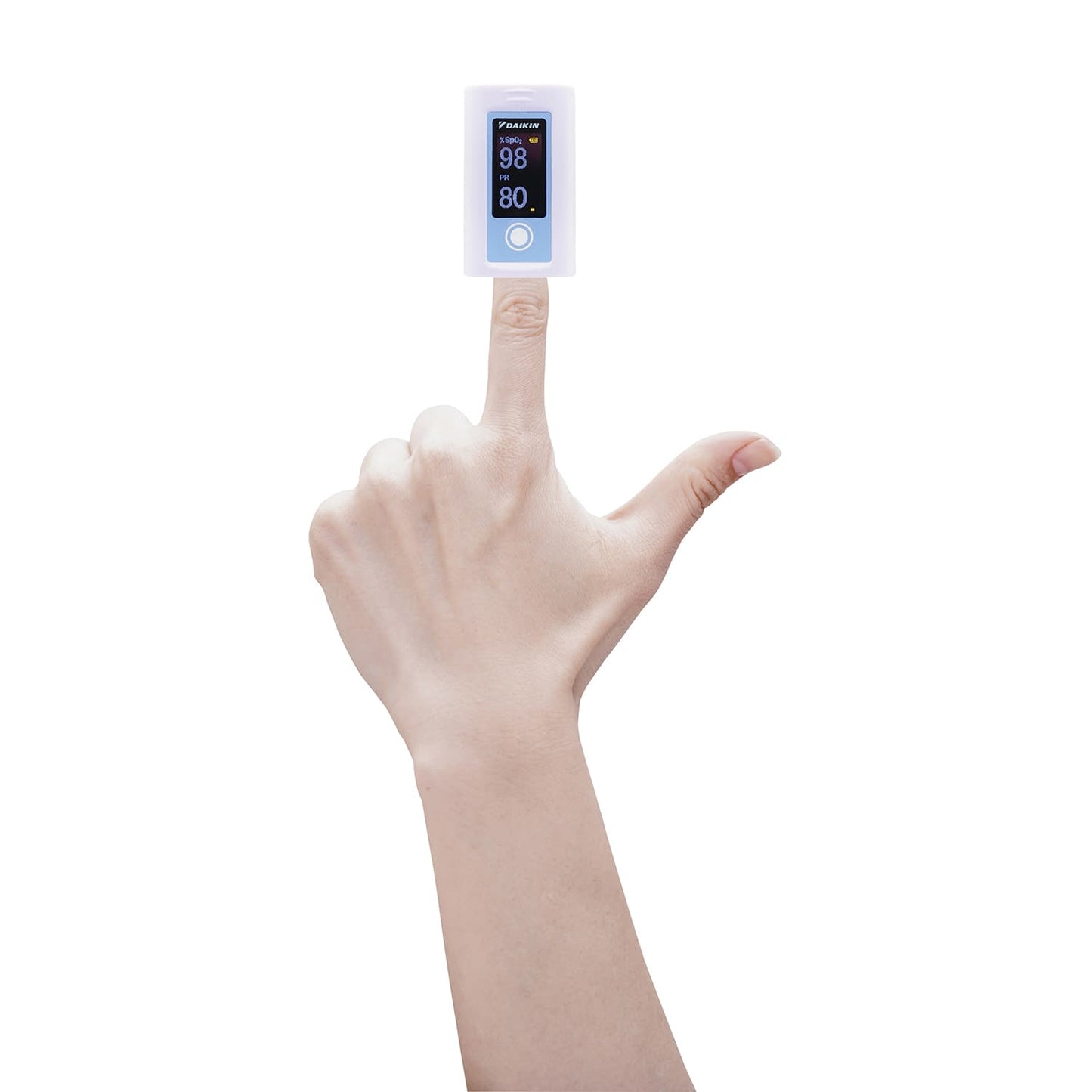 Pulse oximeter Light Tech DP1 Light green Saturation monitor (pulse oximeter) 24-9120-02 DP1 DP1-PRD-003 (light green