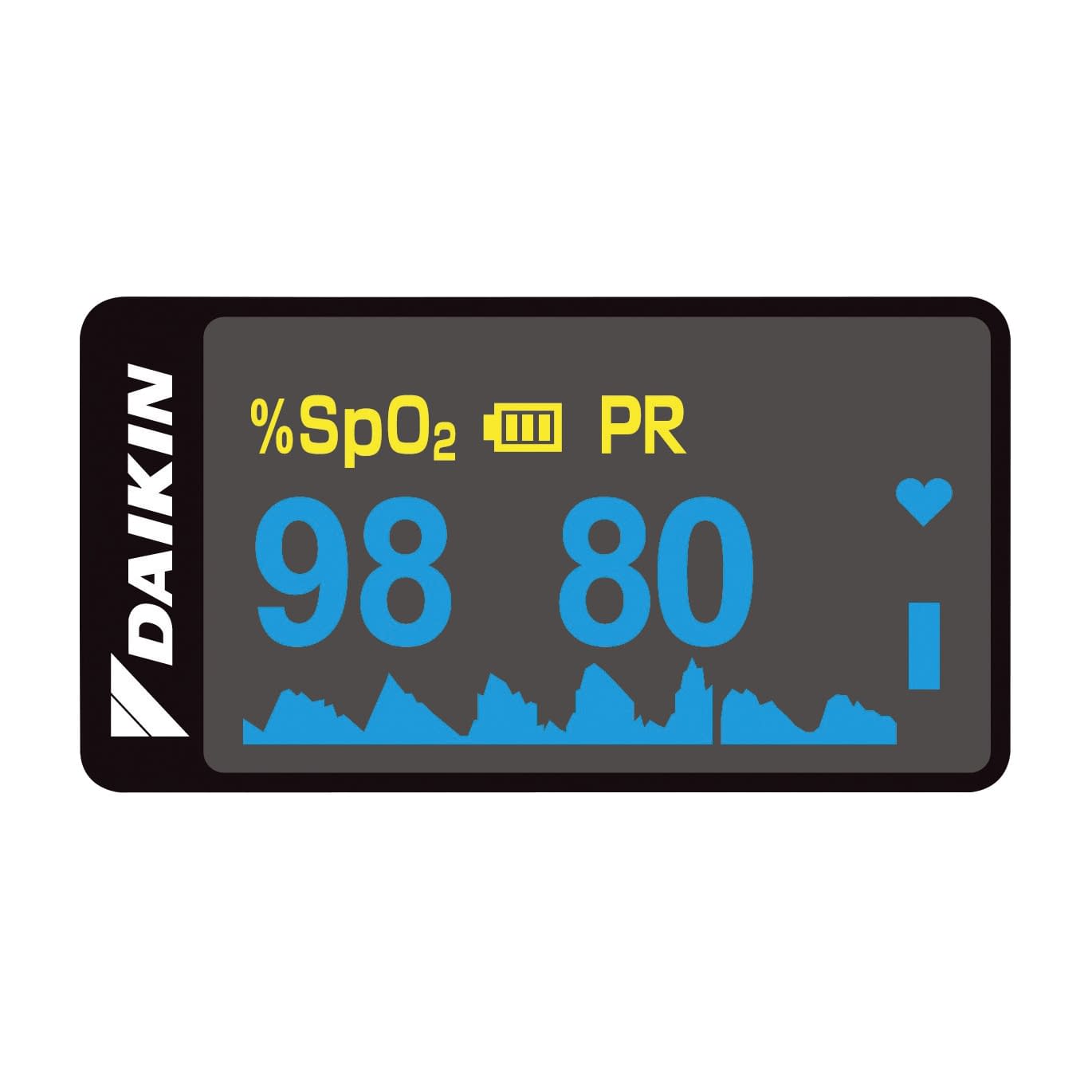 Pulse oximeter Light Tech DP1 Light green Saturation monitor (pulse oximeter) 24-9120-02 DP1 DP1-PRD-003 (light green