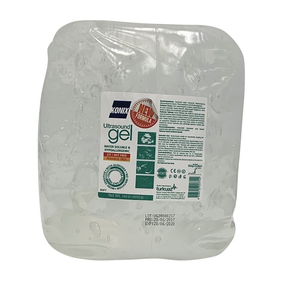 KONIX Ultrasonic Jelly (Soft) Refill Lubricating Jelly 24-8493-02 Integral 5000ML