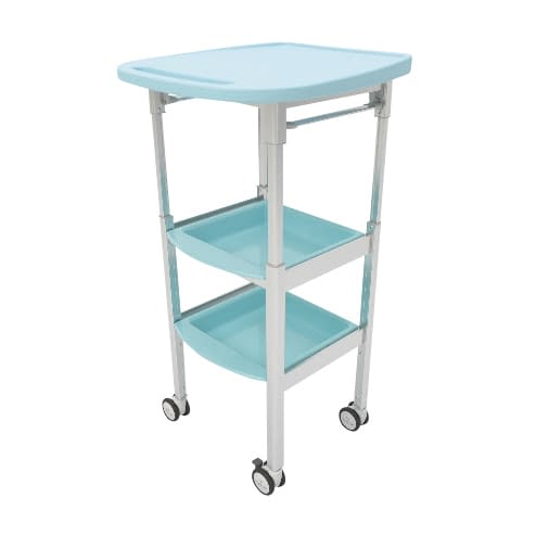 마쓰요시 승강식 왜건 (PC 타입) PC 타입 카트 (회진차) 24-8634-01 MATSUYOSHI MY-LFWG01B (블루)