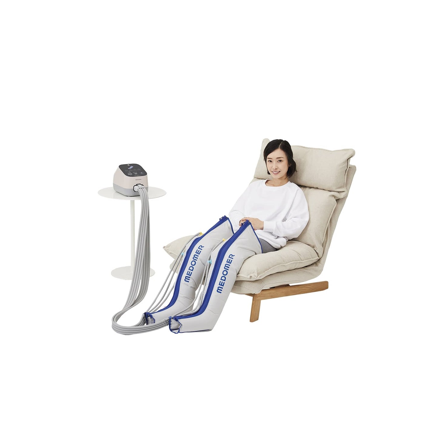 Dr. Medomer (boot set) Boot set Massager for IPC 24-9136-0002 Sky gray Nitto Kohki DM-4S (boot set)